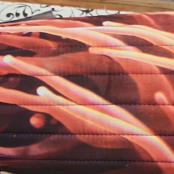 Vibrant Orange and Blue Yoga Mat - Picture 6 of 12